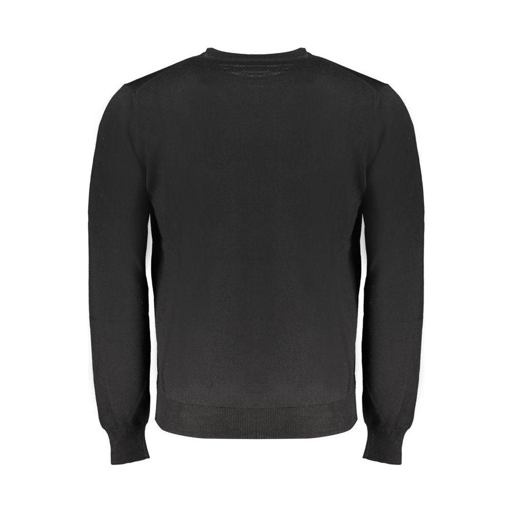 Harmont & Blaine Black Wool Sweater Harmont & Blaine