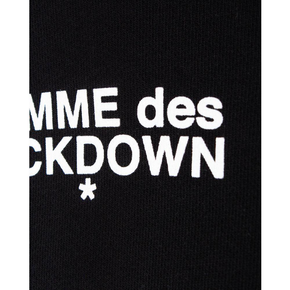 Comme Des Fuckdown Black Cotton Sweater Comme Des Fuckdown