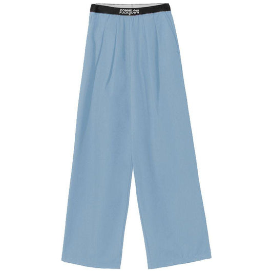 Comme Des Fuckdown Light Blue Polyester Jeans & Pant Comme Des Fuckdown