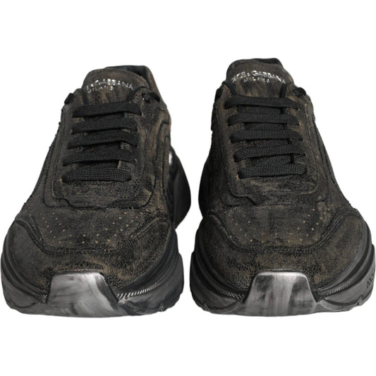 Dolce & Gabbana Black Daymaster Runaway Low Top Sneaker Shoes Dolce & Gabbana