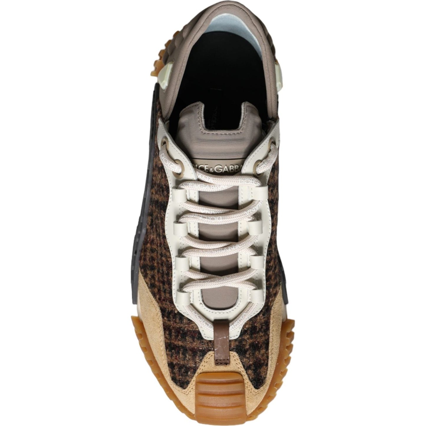 Dolce & Gabbana Multicolor NS1 Fabric Low Top Sneakers Shoes Dolce & Gabbana