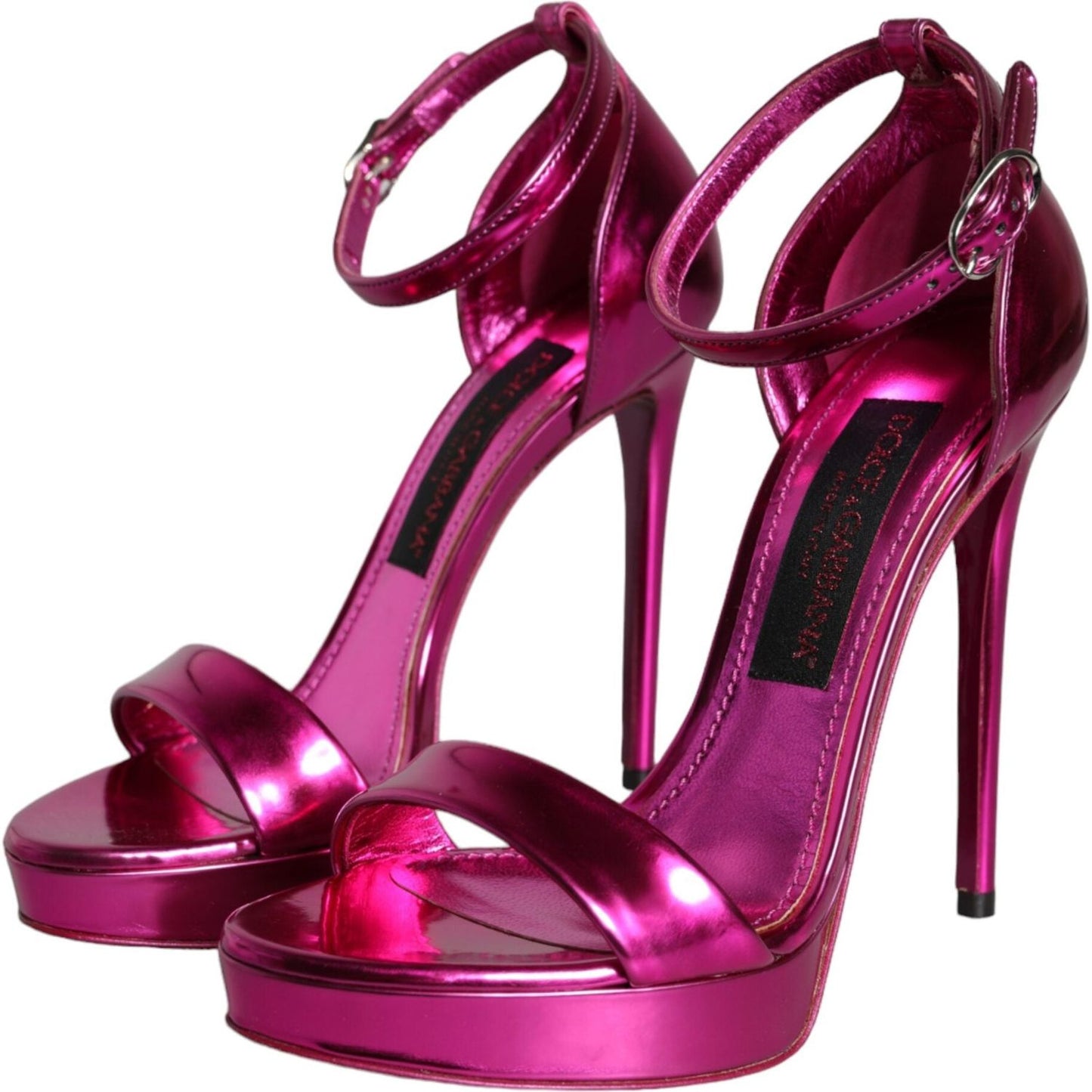 Dolce & Gabbana Fuchsia KEIRA Heels Ankle Strap Sandals Shoes Dolce & Gabbana