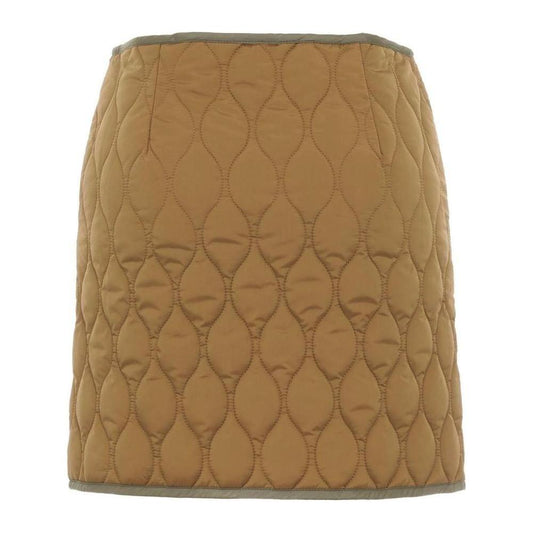 PINKO Brown Nylon Skirt PINKO