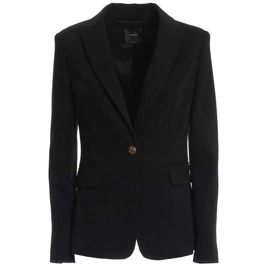 PINKO Black Viscose Suits & Blazer PINKO