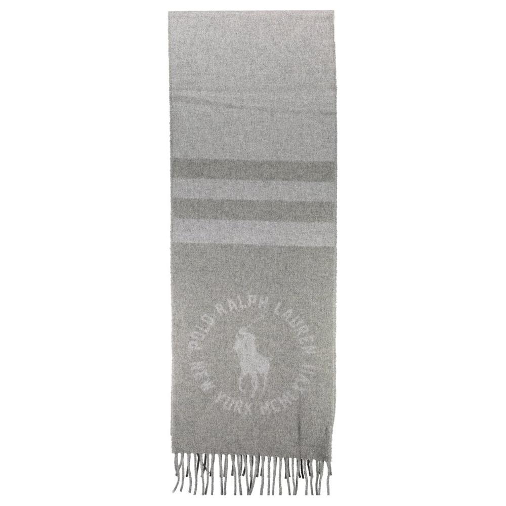 Ralph Lauren Gray Nylon Scarf Ralph Lauren