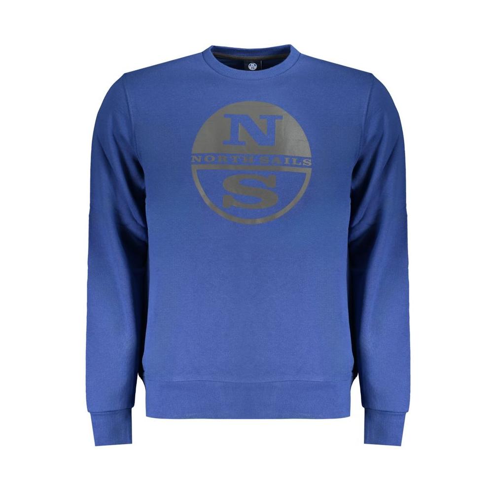 North Sails Blue Cotton Sweater North Sails