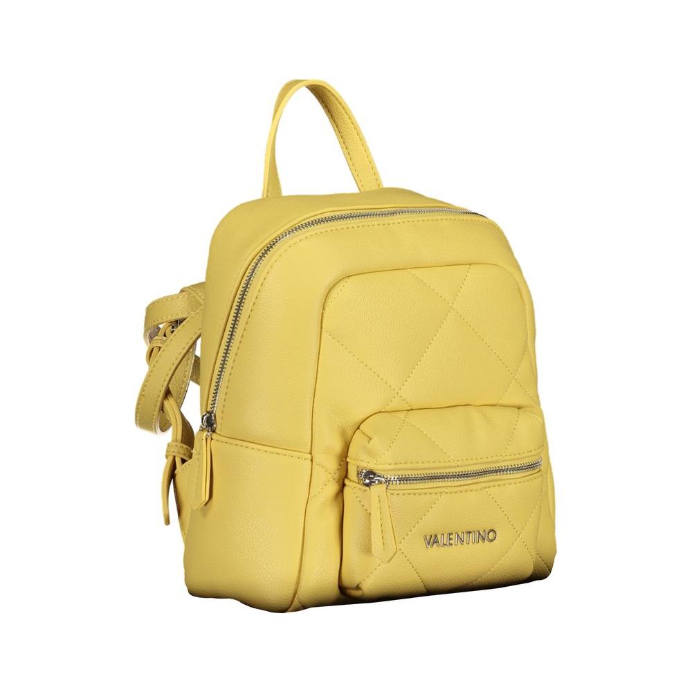 Valentino Bags Yellow Polyethylene Backpack Valentino Bags