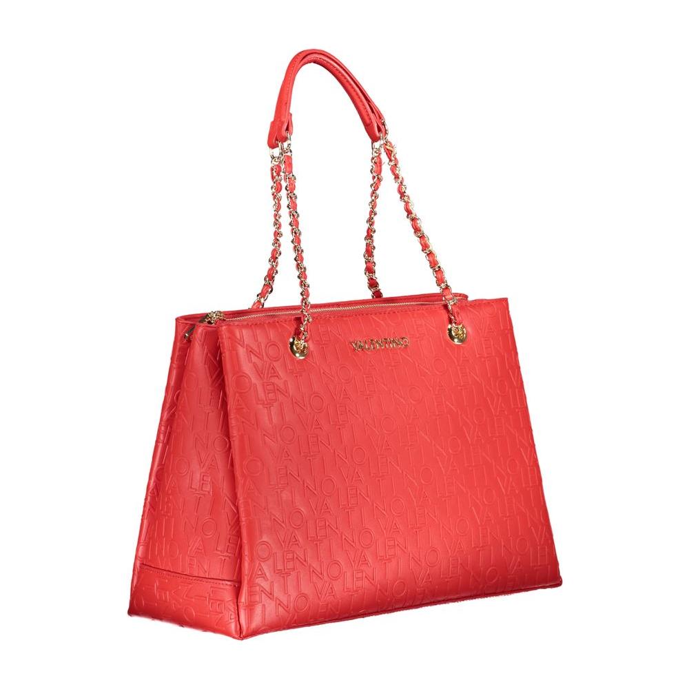 Valentino Bags Red Polyethylene Handbag Valentino Bags