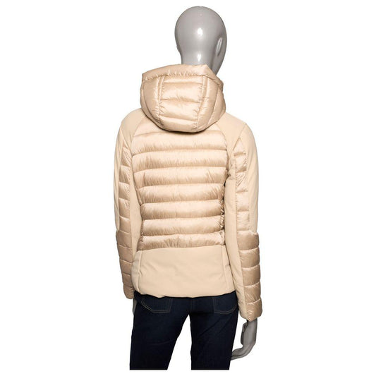 Baldinini Trend Beige Polyester Women Jacket Baldinini Trend