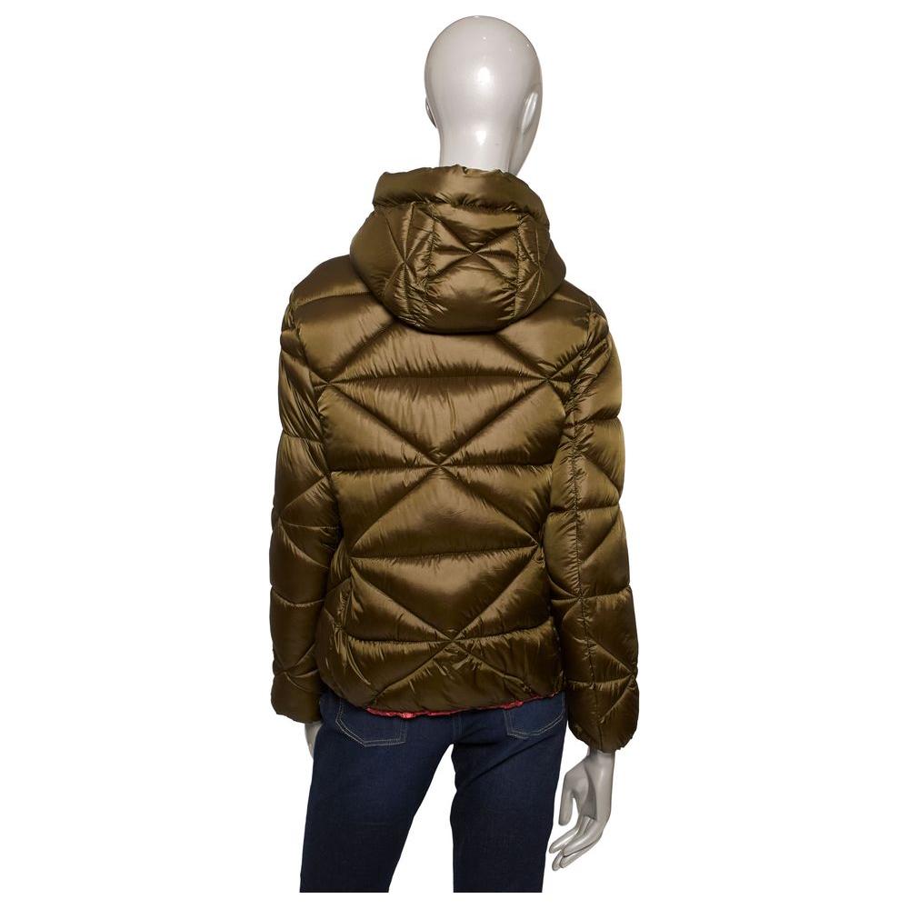 Baldinini Trend Green Polyester Women Jacket Baldinini Trend