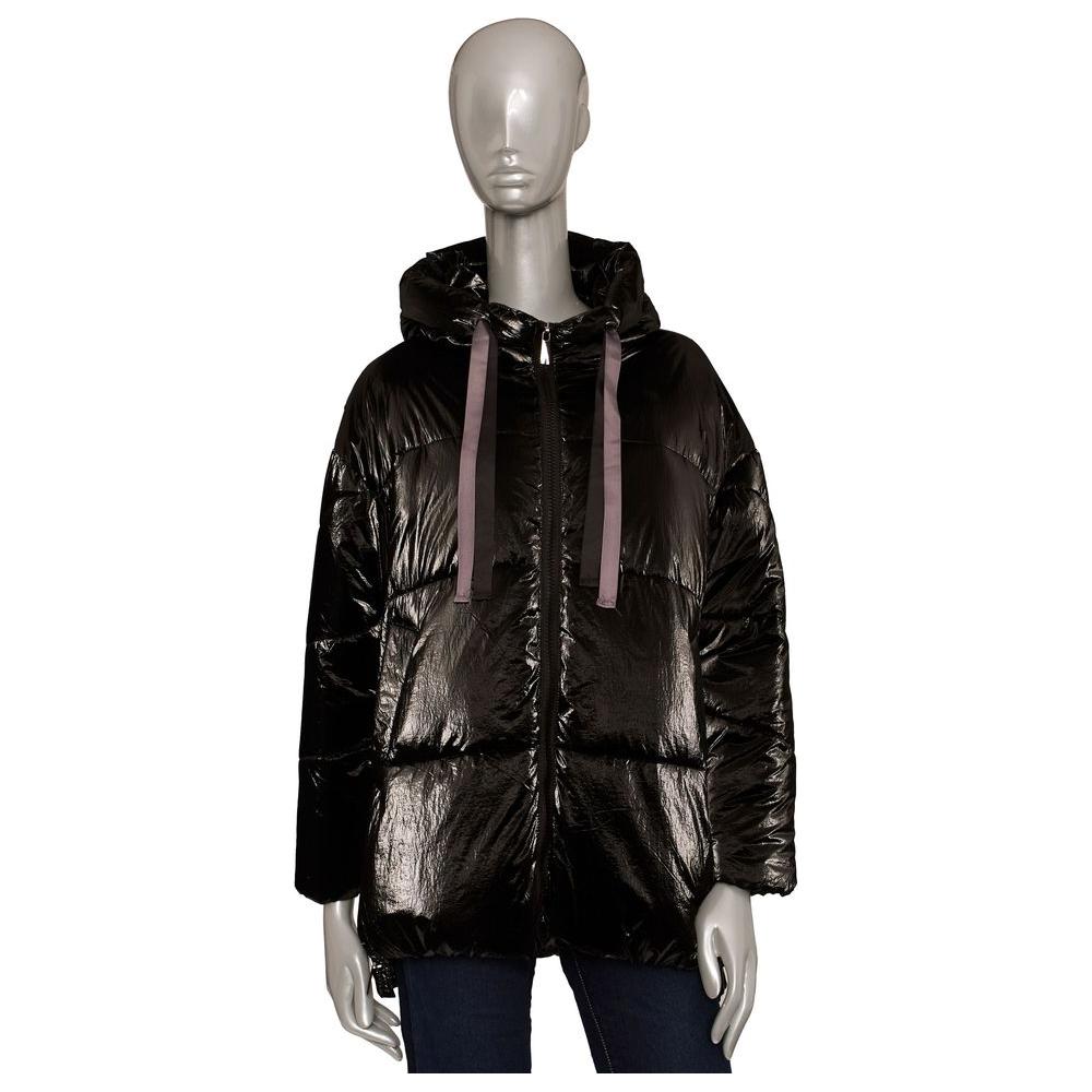 Baldinini Trend "Black Polyester Women Jacket" Baldinini Trend