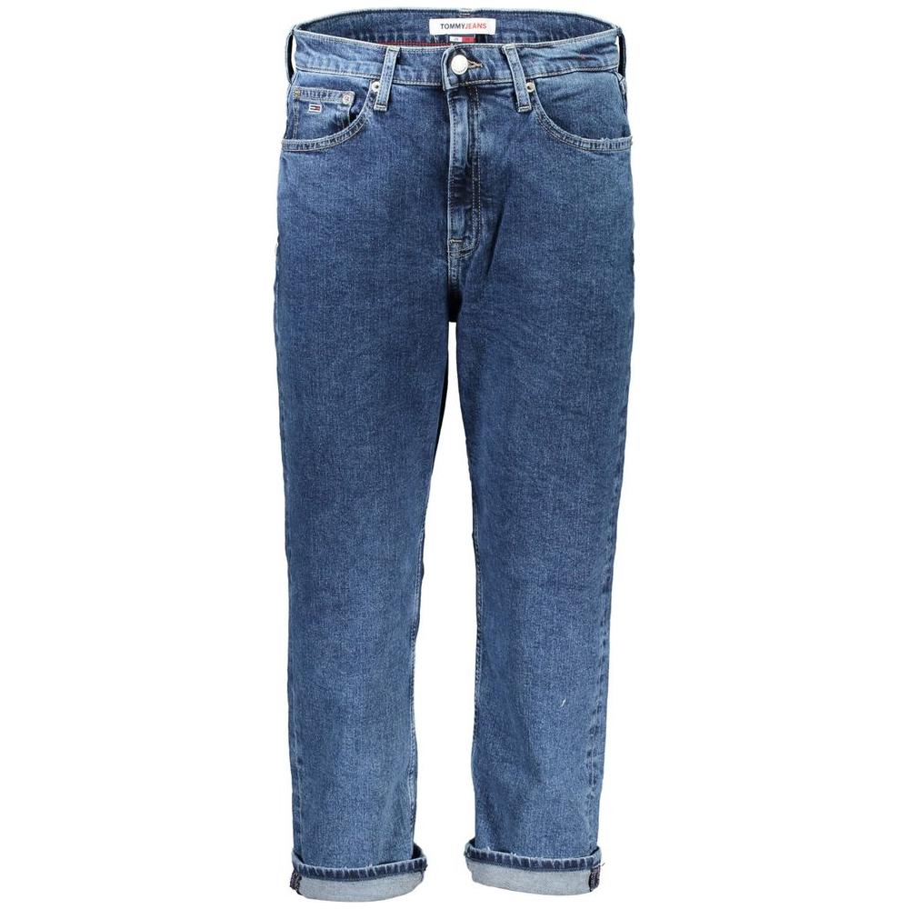 Tommy Hilfiger Blue Cotton Jeans & Pant Tommy Hilfiger