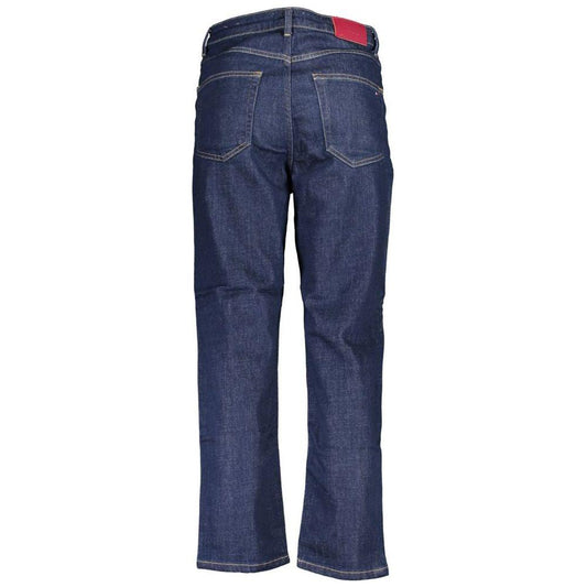 Tommy Hilfiger Blue Cotton Jeans & Pant Tommy Hilfiger