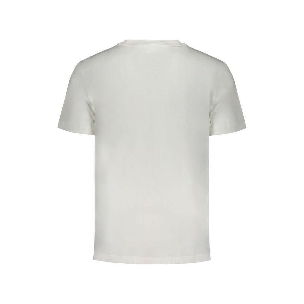 Calvin Klein White Cotton T-Shirt Calvin Klein