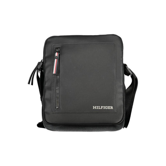 Tommy Hilfiger Black Polyethylene Shoulder Bag Tommy Hilfiger