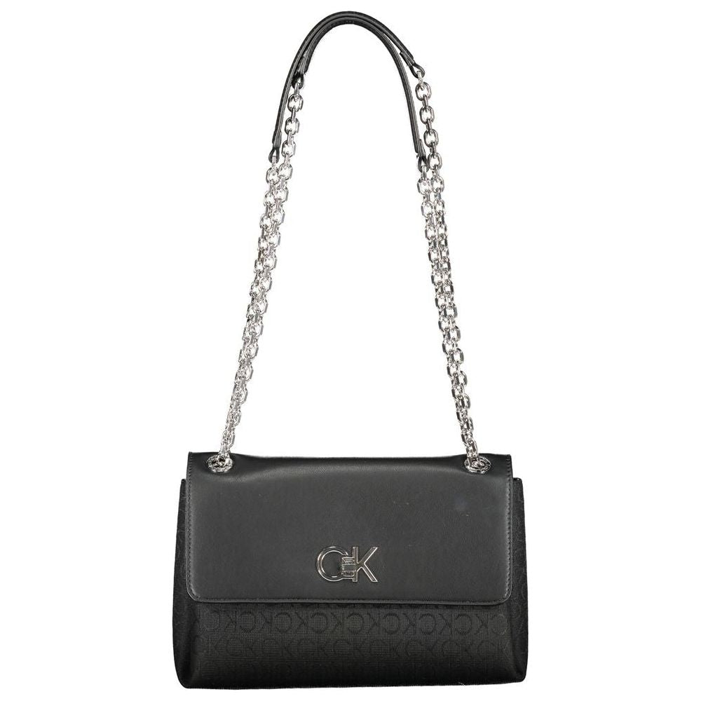 Calvin Klein Black Polyester Handbag Calvin Klein