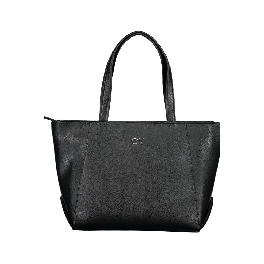 Calvin Klein Black Polyethylene Handbag Calvin Klein