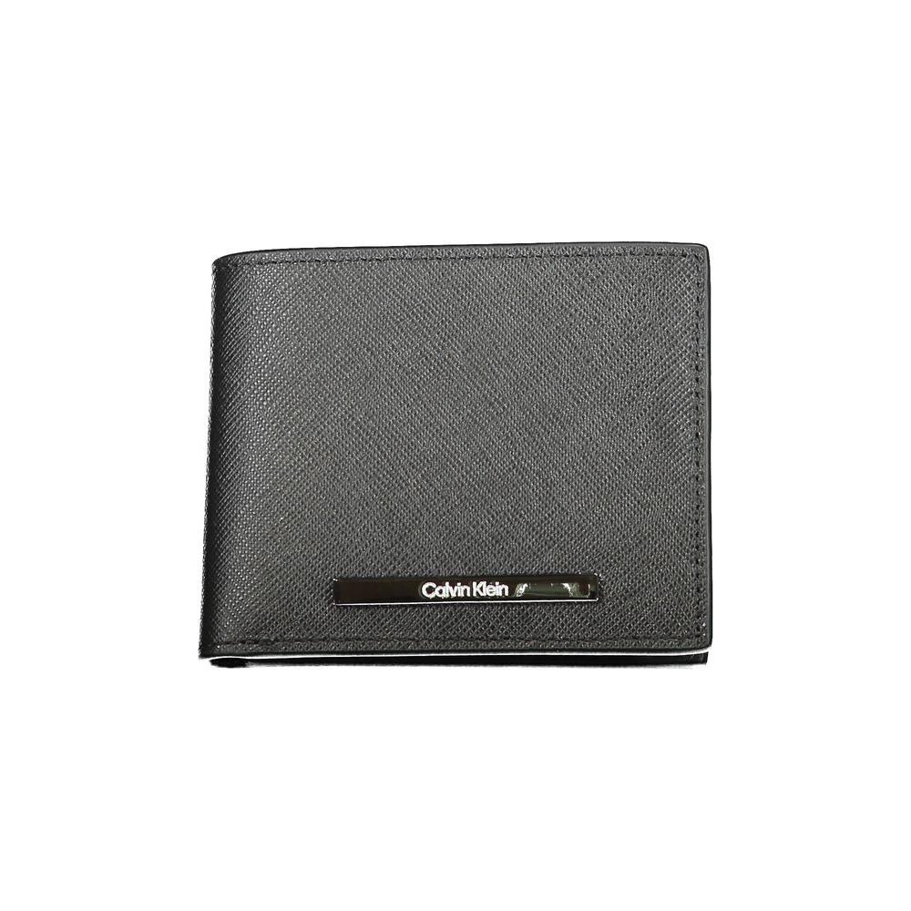 Calvin Klein Black Leather Wallet Calvin Klein