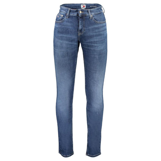 Tommy Hilfiger Blue Cotton Jeans & Pant Tommy Hilfiger