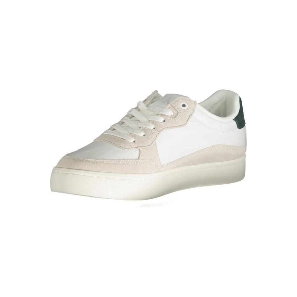 Calvin Klein White Leather Men Sneaker Calvin Klein