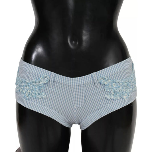 Ermanno Scervino Blue Beachwear Bottoms Swimsuit Shorts Ermanno Scervino