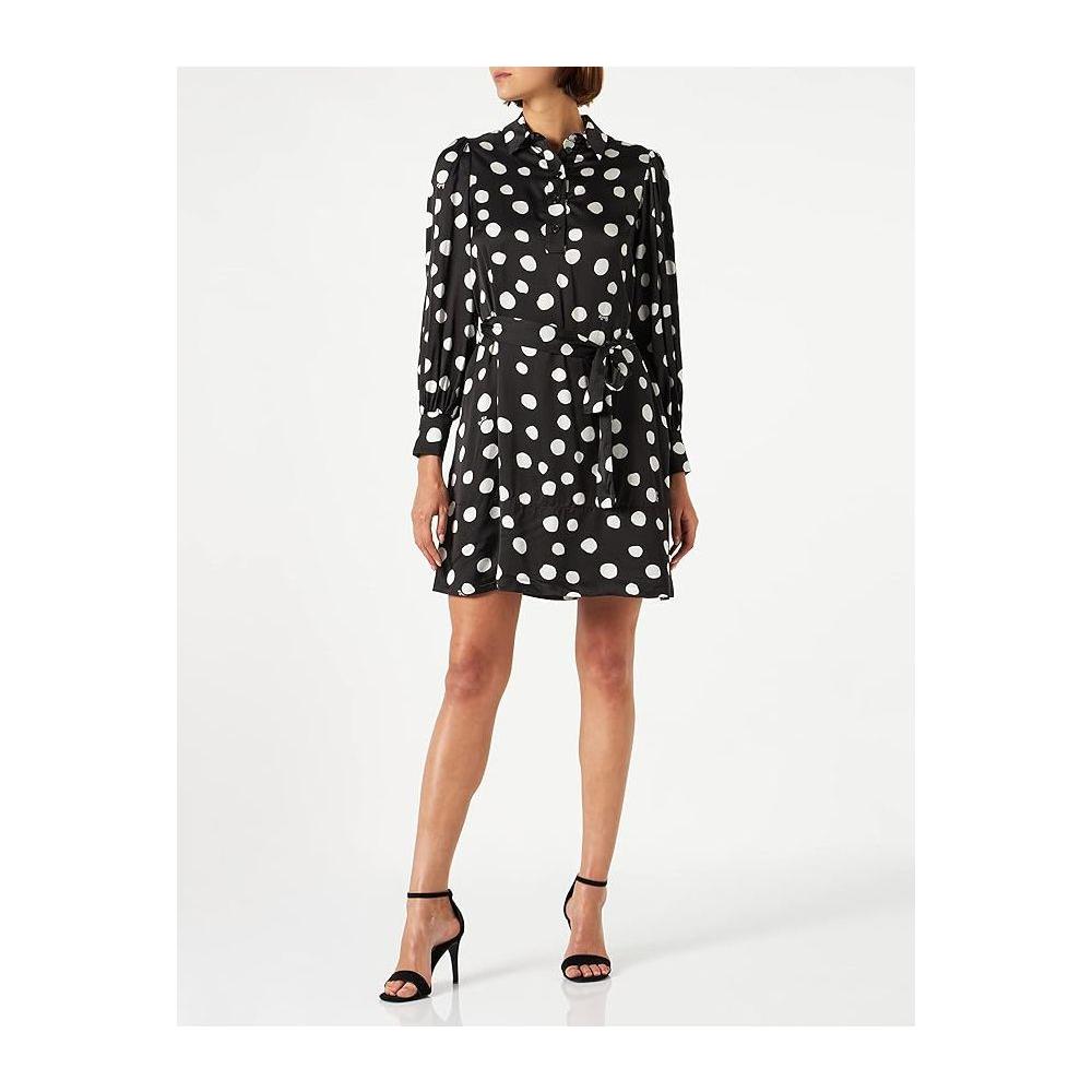 PINKO Black Viscose Women Dress PINKO