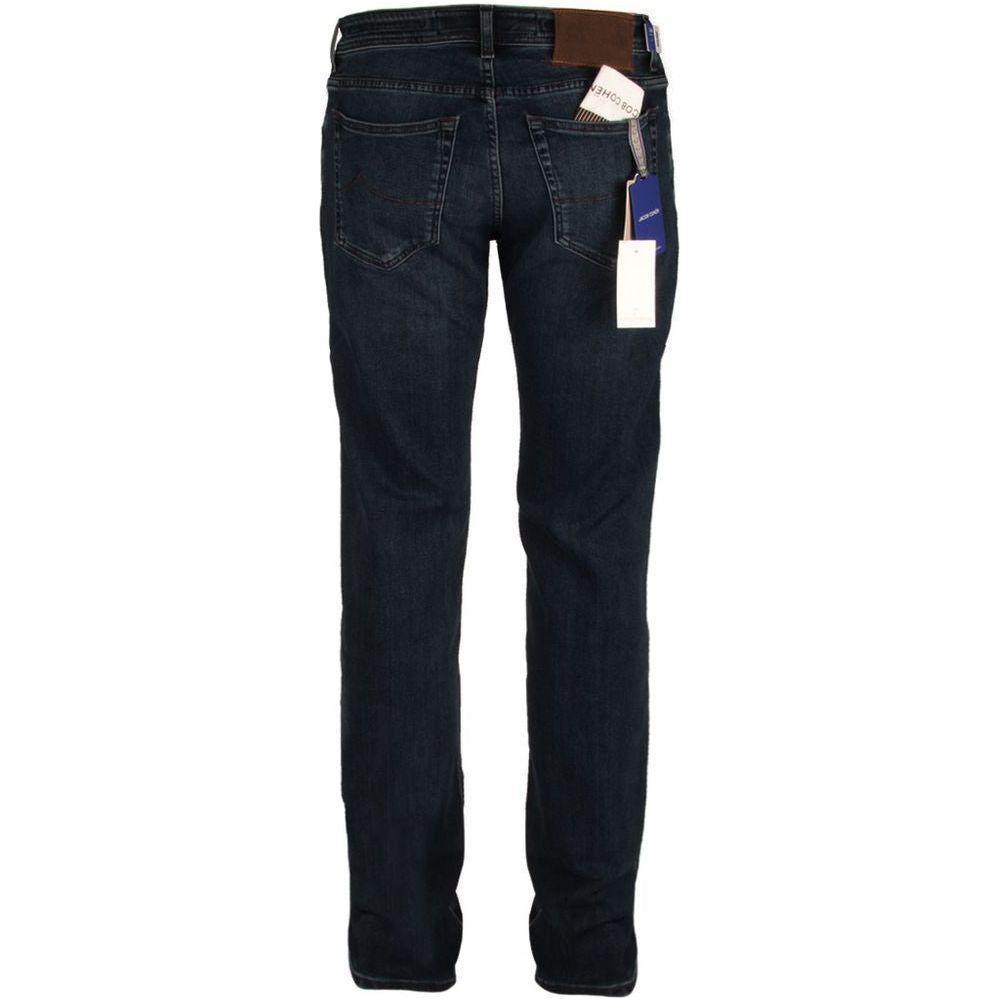 Jacob Cohen Blue Cotton Men's Slim Fit Jean Jacob Cohen