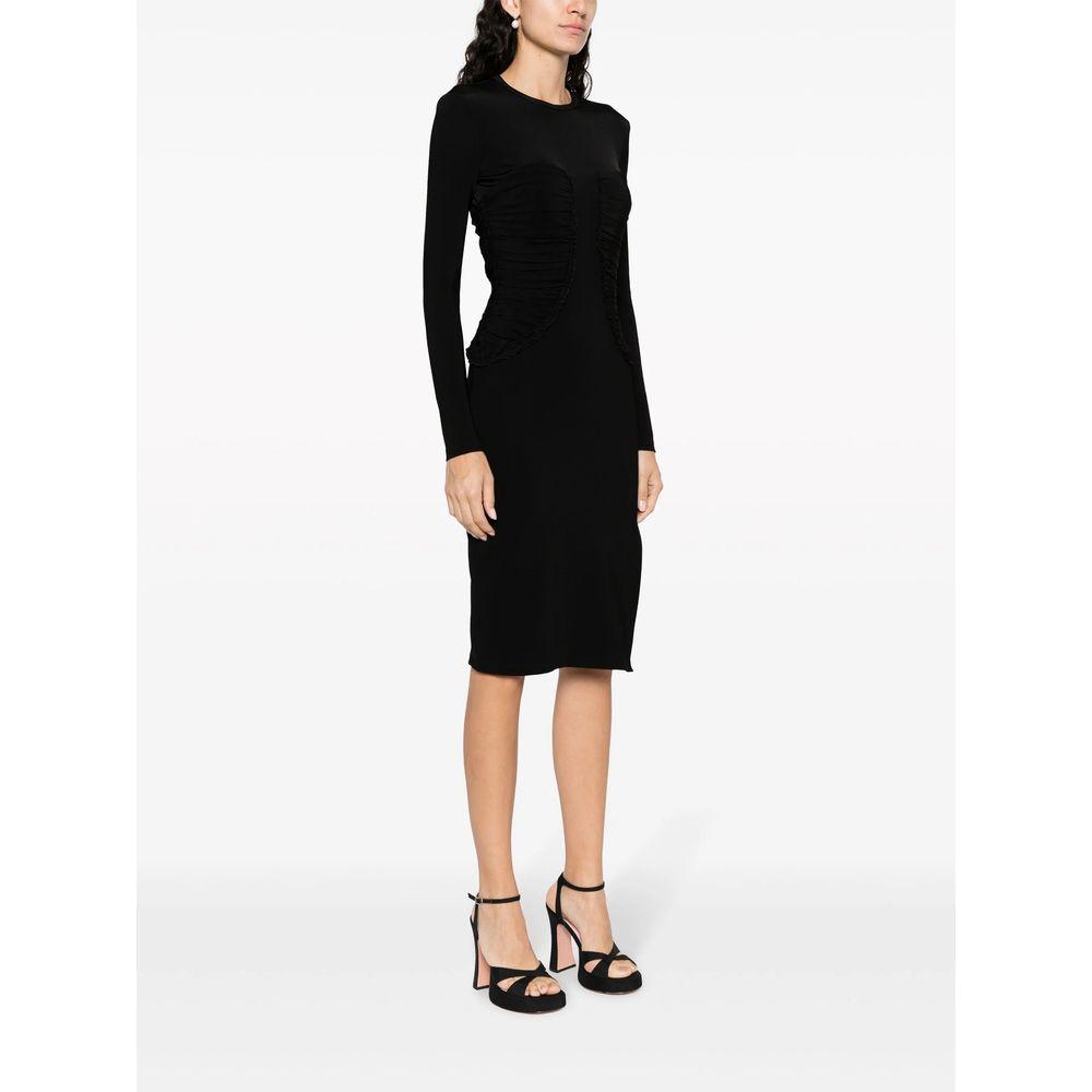 PINKO Black Viscose Dress PINKO