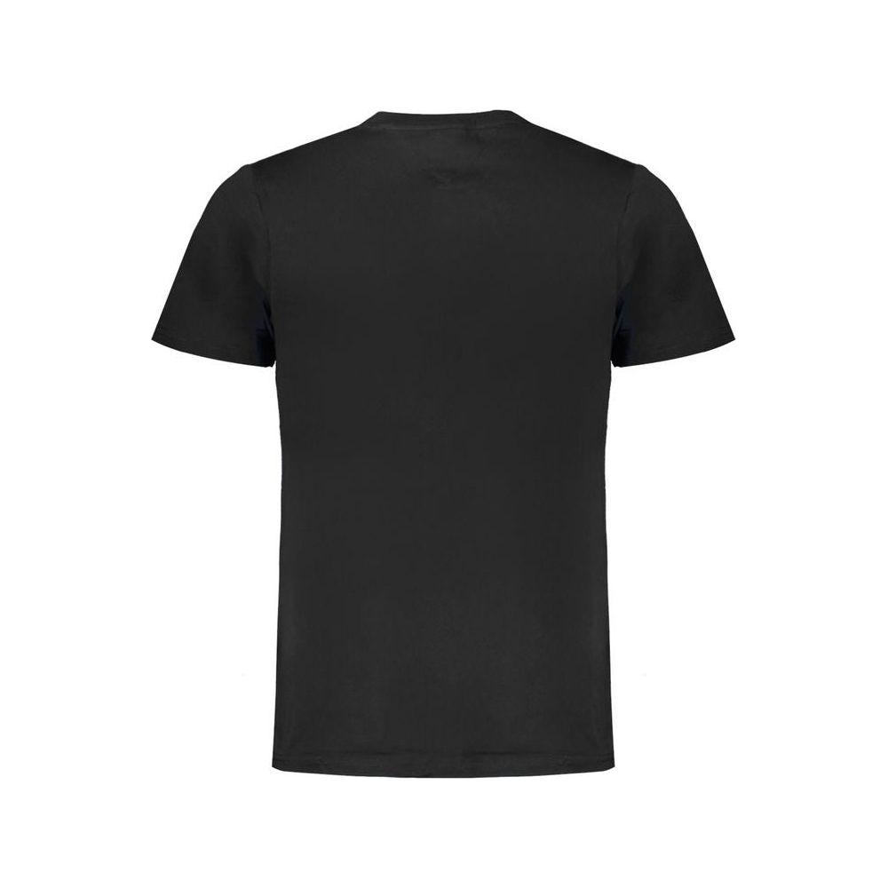 Tommy Hilfiger Black Cotton Men T-Shirt