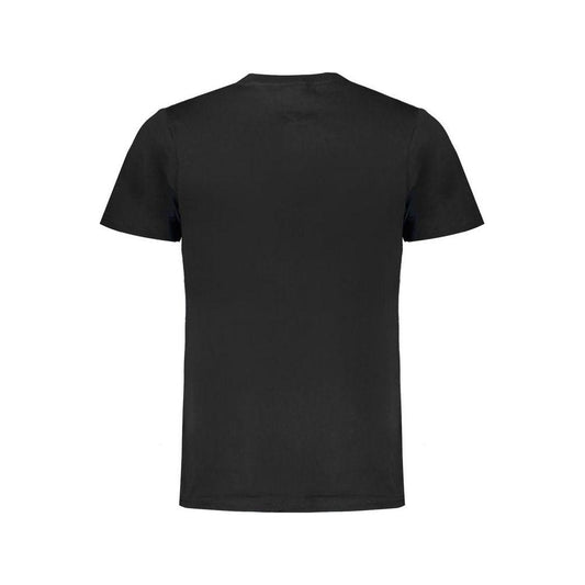 Tommy Hilfiger Black Cotton Men T-Shirt Tommy Hilfiger