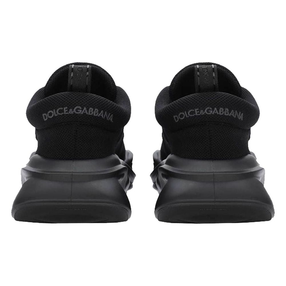 Dolce & Gabbana Black Polyester Sneaker Dolce & Gabbana