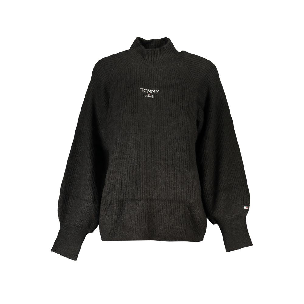 Tommy Hilfiger Black Polyester Sweater Tommy Hilfiger