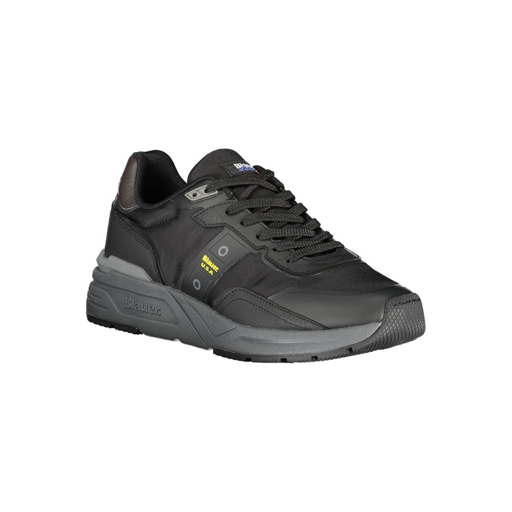 Blauer Black Polyester Sneaker Blauer