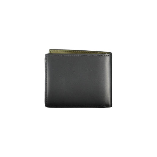 Tommy Hilfiger Black Leather Wallet Tommy Hilfiger