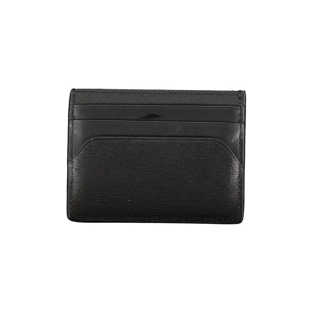 Tommy Hilfiger Black Leather Wallet Tommy Hilfiger