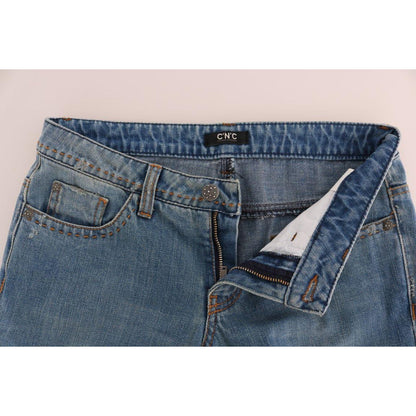Costume National Blue Wash Cotton Classic Jeans