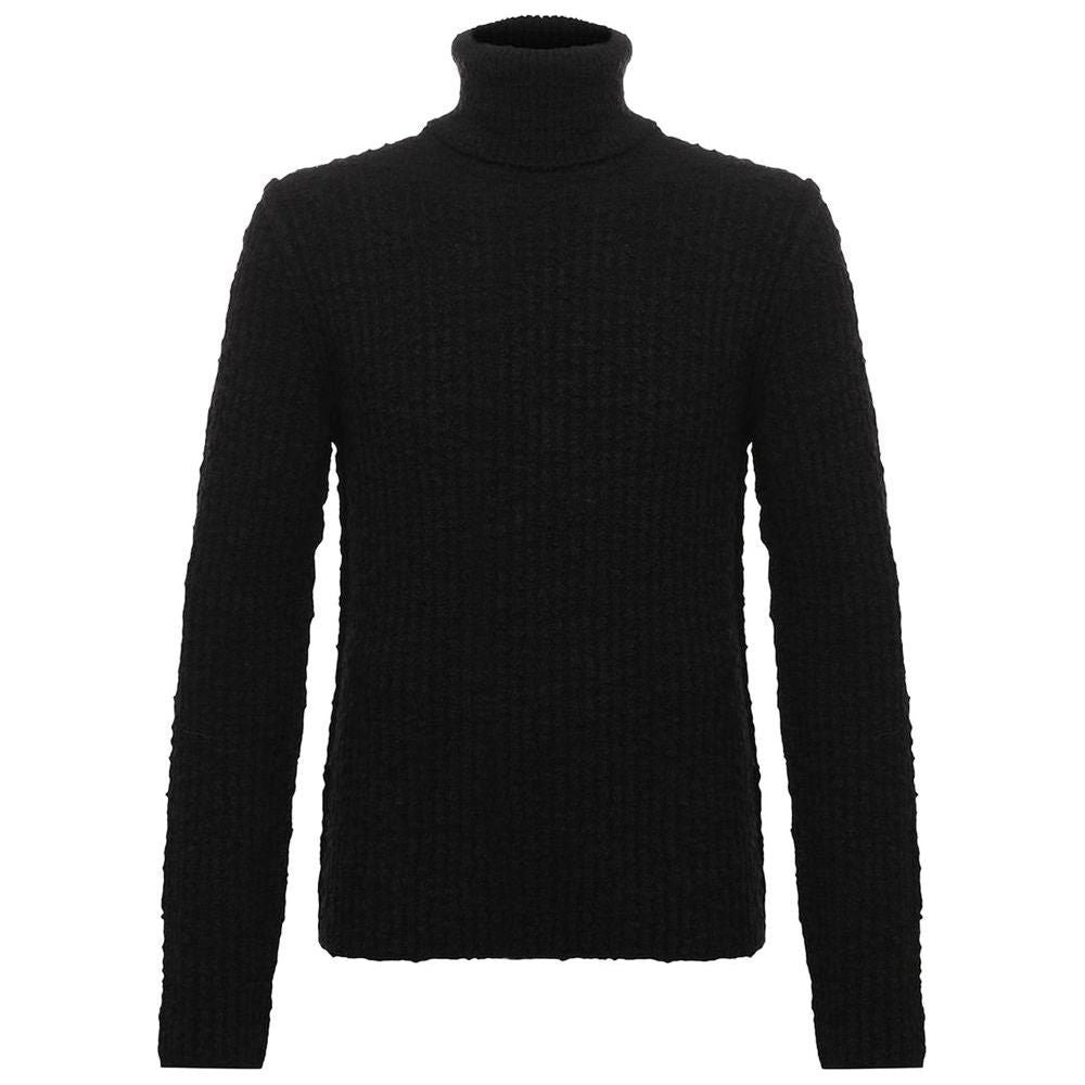 Dolce & Gabbana Black Wool Sweater Dolce & Gabbana