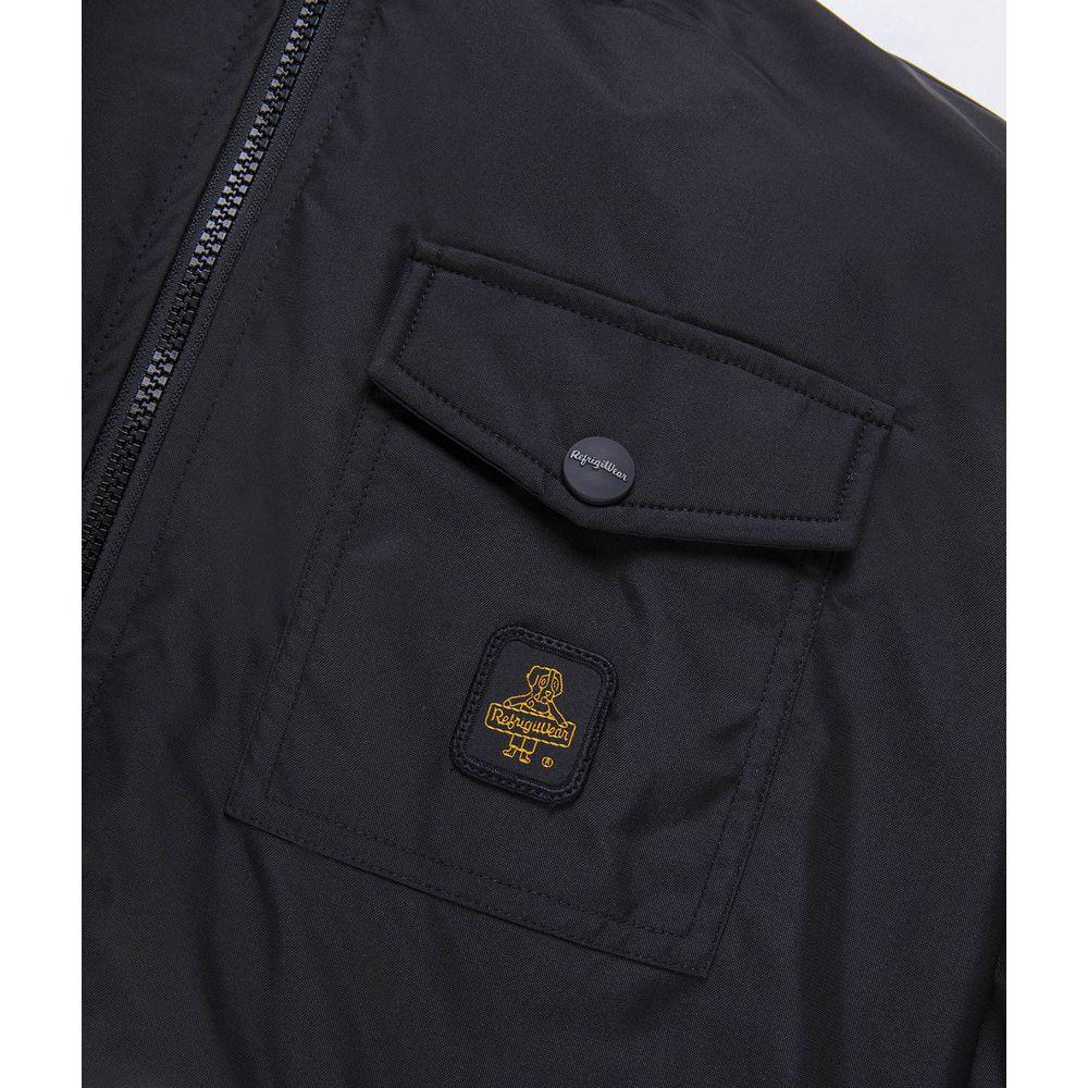 Refrigiwear Black Nylon Jacket Refrigiwear