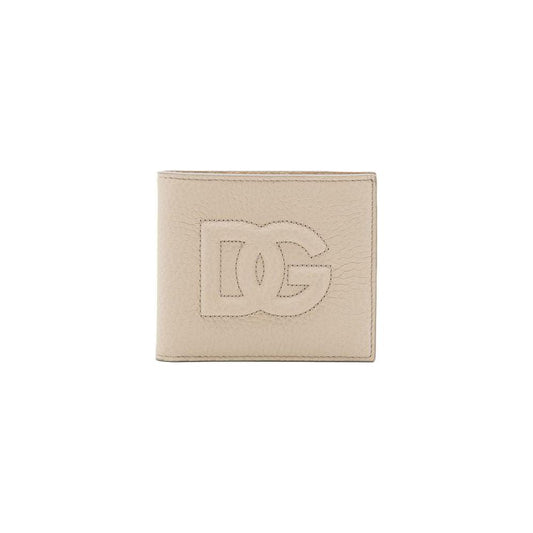 Dolce & Gabbana Beige Leather Wallet Dolce & Gabbana