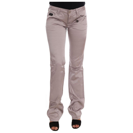Costume National Beige Cotton Slim Fit Jeans 1728,35% Cotton,67345645728,Beige,Clothing,Costume National,Jeans & Pants - Women - Clothing,Jeans Denim - Clothing,Material: 65% Rayon,New with tags,Slim Fit Jeans - Jeans Denim - Clothing,W26,W28,Women,Women