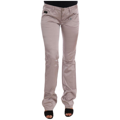 Costume National Beige Cotton Slim Fit Jeans 1728,35% Cotton,67345645728,Beige,Clothing,Costume National,Jeans & Pants - Women - Clothing,Jeans Denim - Clothing,Material: 65% Rayon,New with tags,Slim Fit Jeans - Jeans Denim - Clothing,W26,W28,Women,Women