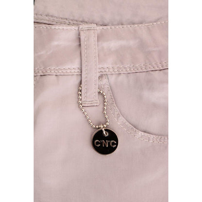 Costume National Beige Cotton Slim Fit Jeans 1728,35% Cotton,67345645728,Beige,Clothing,Costume National,Jeans & Pants - Women - Clothing,Jeans Denim - Clothing,Material: 65% Rayon,New with tags,Slim Fit Jeans - Jeans Denim - Clothing,W26,W28,Women,Women