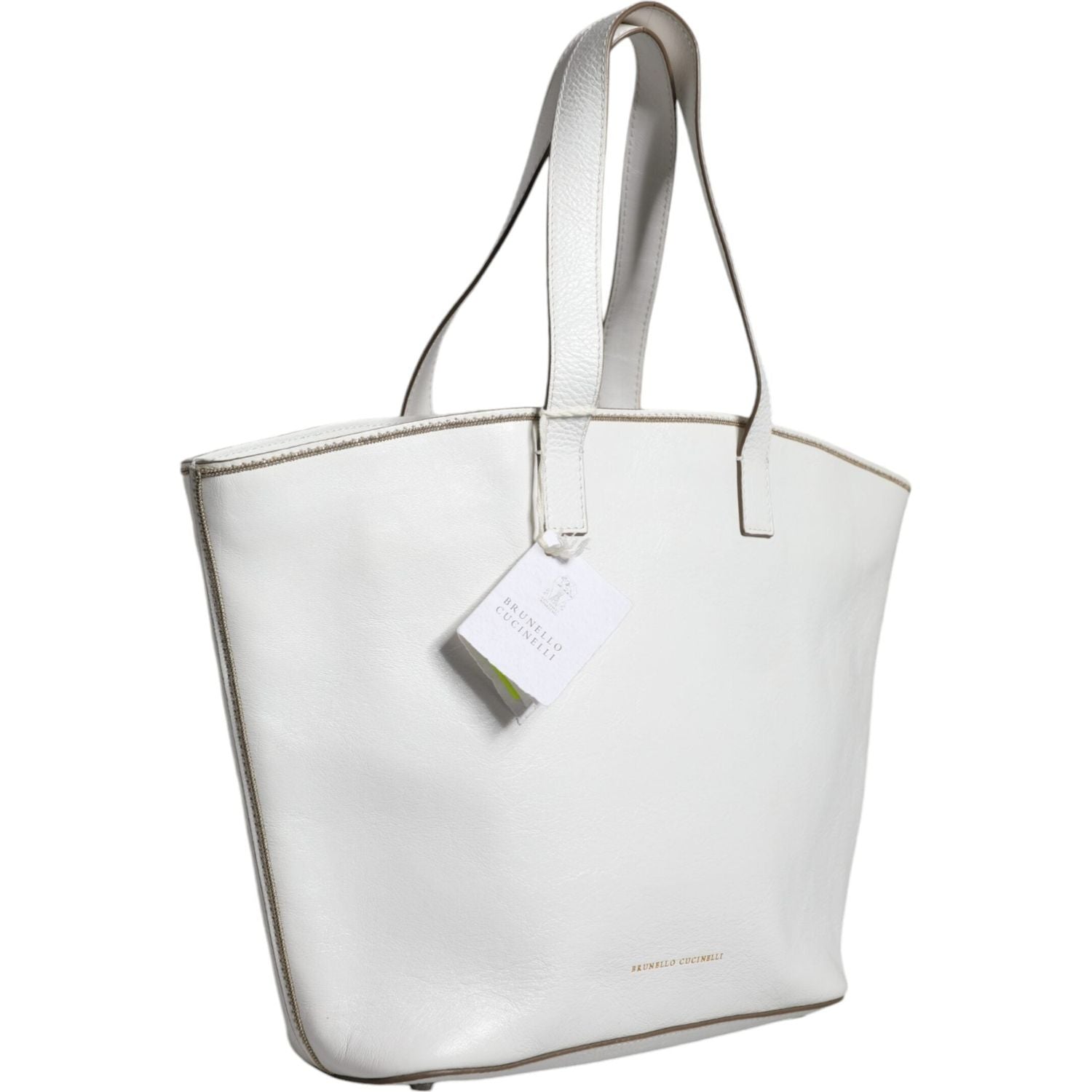 Front view with bag zipped and handles upright.