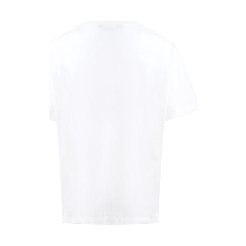 Dolce & Gabbana White Cotton T-Shirt Dolce & Gabbana