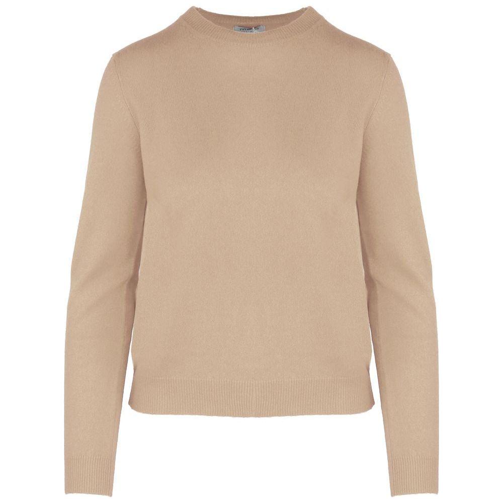 Malo Brown Cashmere Women Sweater Malo