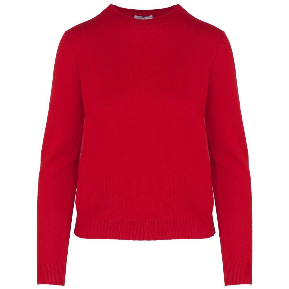 Malo Red Cashmere Women Sweater Malo