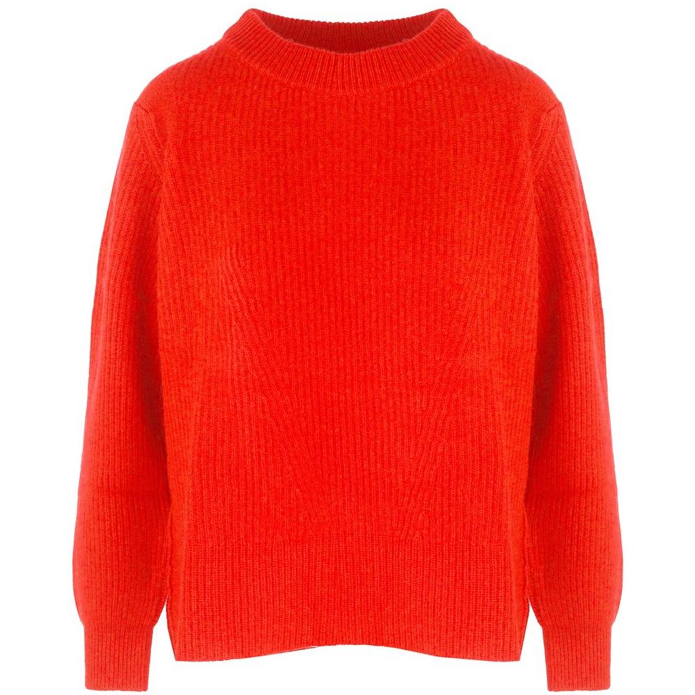 Malo Orange Cashmere Sweater Malo