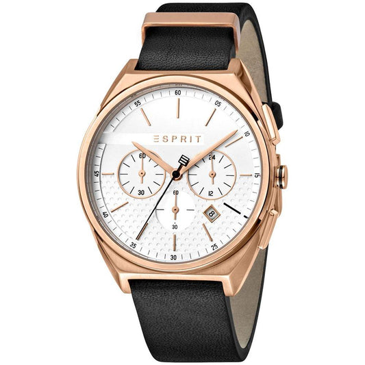 Esprit Black Leather Watch Esprit