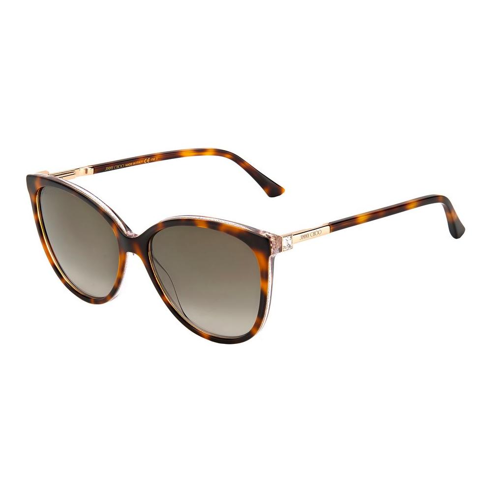 Jimmy Choo Brown Acetate Sunglasses Jimmy Choo