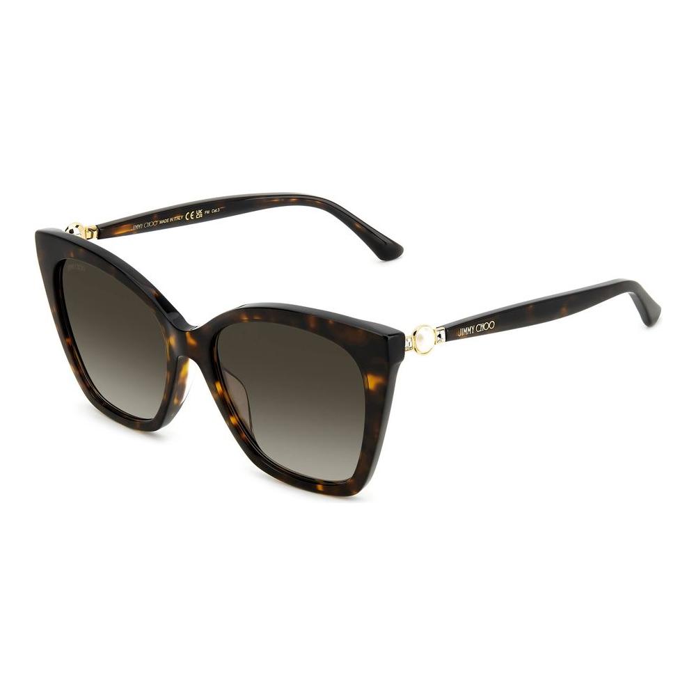 Jimmy Choo Brown Acetate Sunglasses Jimmy Choo